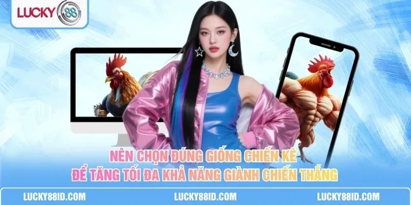 Các giống gà chọi như Kelso, Hatch, Peru, Cuban cho trận cựa dao
