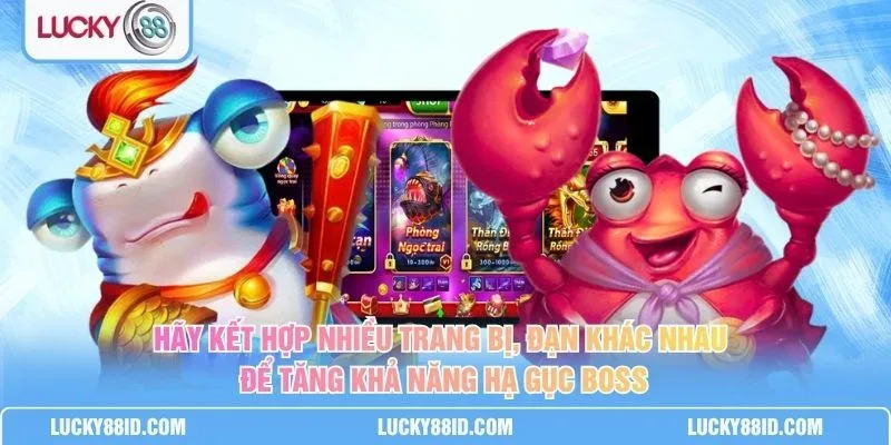 Các phòng chơi bình dân và đại gia trong game bắn cá theo mức cược đạn