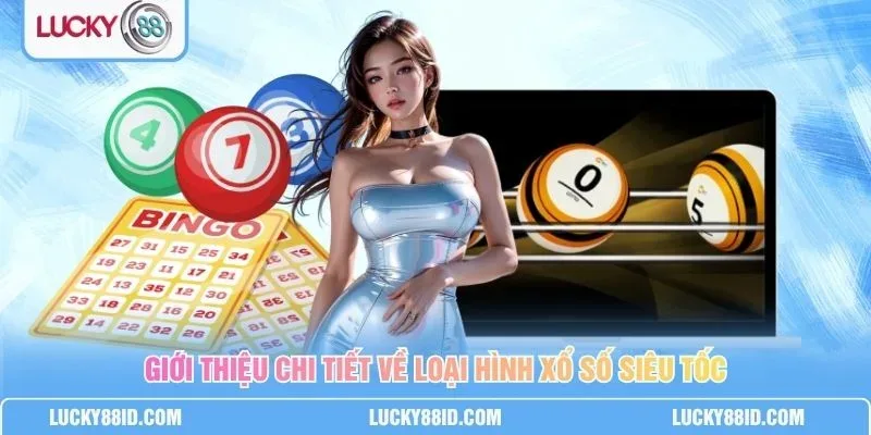 Đồng hồ đếm ngược và bảng chọn số khi đặt cược xổ số siêu tốc
