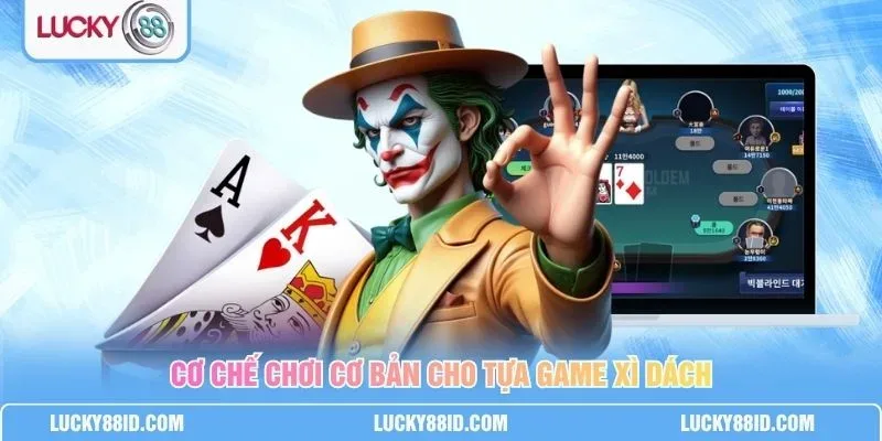 Người chơi đặt chip và chọn Hit, Stand hoặc Double Down trong ván bài 21 điểm